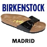 Birkenstock Madrid - Black Patent - FREE UK SHIPPING