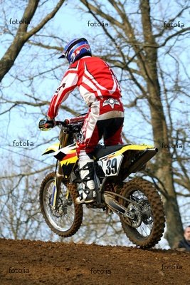 'Course Motocross' Wall Decal - 16