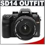 Sigma SD14 14.7MP Digital SLR Camera & Sigma 18-200mm f/3.5-6.3 DC OS Zoom Lens