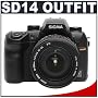Sigma SD14 14.7MP Digital SLR Camera & Sigma 18-200mm f/3.5-6.3 DC OS Zoom Lens