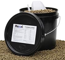 Mazuri Tortoise LS Diet, A High Fiber Diet Designed For Dry Land Herbivorous Tortoises Such As Gopher, Sulcata, Galapagos, And May Be Used With Other Herbivorous Reptiles As Well, 7.5lbs(3.4kg)
