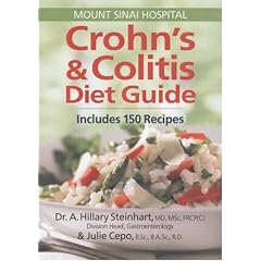 Click here to buy Crohn's & Colitis Diet Guide: Includes 150 Recipes by A. Hillary Steinhart and Julie Cepo.
