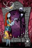 Nightmare Before Christmas Movie (Jack & Sally, Love) Poster Print - 24x36 Poster Print, 22x34 Poster Print, 22x34