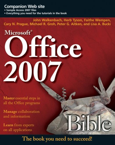 Image of: Office 2007 Bible