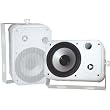 6.5" White 500-Watt Indoor/Outdoor Waterproof Speakers