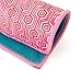 Toddy Gear Hexapalooza 5 x 7 Inch Premium Microfiber Smart Cloth, for iPad and Touch Screen Cleaning - Retail Packaging - Pink/Blue, 15X7B1202