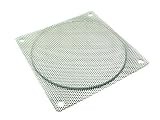 120mm Silver Steel Mesh Filter / Grill (2 Pack)