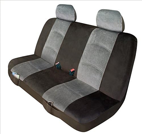 Automotive Innovations Royal Grey/Charcoal Polyester Front Bucket Universal Fit Seat Cover