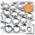144pc Rhinestones Round 14mm - flatback Crystal Clear CLR