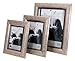 Kiera Grace Brooks Picture Frame, 8 by 10 Inch, Silver Crosshatch