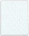 TOPS Quadrille Pad, 8.5 x 11 Inches, 4 Squares per Inch, 20 Pound Stock, 50 Sheets, White (33041)