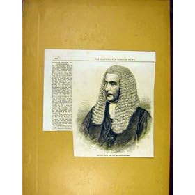 Copie 1866 d'Attorney General Avocat-conseil de Rolt de Portrait