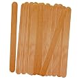 Progressive International 50-Count Wood Freezer Pop Sticks, 1-Pack