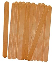 Progressive International 50-Count Wood Freezer Pop Sticks, 1-Pack