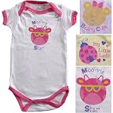 Baby-Says Bodysuit Trio! - Beary Cute (Girl)