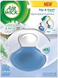 Air Wick Flip N Fresh Cool Linen and White Lilac Single, 0.25 Ounce (Pack of 3)