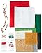 Bucilla Felt Applique Silverware Holders Kit, 5 by 7-Inch, 86310 Santa & Mrs (Set of 6)