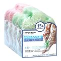 Spongeables Pedicure Scrub Sponge 4-pk. with Body Wash - Citron Eucalyptus