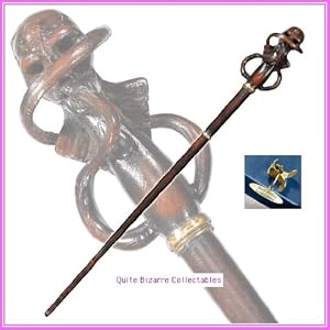 Harry Potter Death Eater Swirl Wand