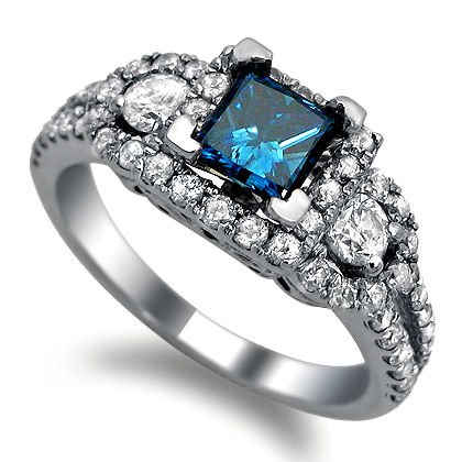 Image #2 of 1.86ct Blue Princess