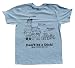 Rocket Factory Don't Be a Dick T-shirt- Spay and Neuter your pets-Light Blue-Large