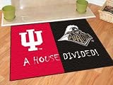 House Divided Rivalry Rug Indiana University Hoosiers