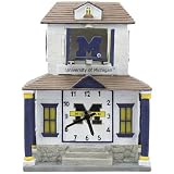 Michigan Wolverines Collegiate Cuckoo Clock