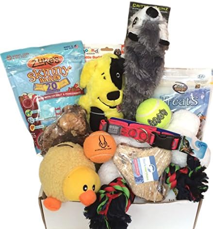 Woof! Doggie Gift Box, Play &amp; Treat, For Large Size Dogs
