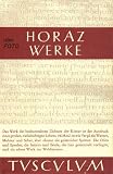 Produkt-Bild: Horaz: S&auml;mtliche Werke (Sammlung Tusculum / Lateinisch und deutsch)