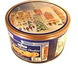 Kelsen Danish Butter Cookies Tin 5 Pounds Christmas Holiday Gift Decorative Tin