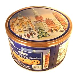 Kelsen Danish Butter Cookies Tin 5 Pounds Gift Decorative Tin