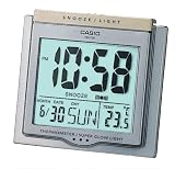 Casio - DQ-750-8ER - Reveil - Quartz Digitale - Alarme repetitive -Thermometre - Eclairage super lumineux