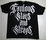 FAMOUS STARS AND STRAPS (フェイマス スターズ アンド ストラップス)/Conquer(Black)Tシャツ ブラック Mサイズ