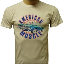 American Muscle T-shirt, Muscle Car Charger T-shirt, Hot Rod T-shirt
