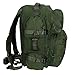 Men's Large OD Green Expandable Tactical Molle Hydration-Ready Backpack Daypack Bag
