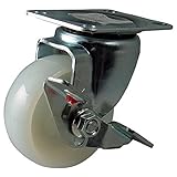 ナンシン 産業用キャスター ナイロン・白 65mm STC-65 NM S-1