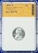 1943-P Steel Lincoln Wheat Cent SGS Graded MS70