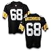 REEBOK ONFIELD Reebok Pittsburgh Steelers LC Greenwood Retired Jersey, Black