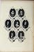 c1850 PORTRAIT KING QUEEN JAMES MARY CHARLES CROMWELL Image