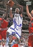 Josh Howard Autographed/Hand Signed Basketball Card (Dallas Mavericks) 2008 Upper Deck #40