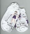 Golf Socks Ladies - G 2 Pairs Girl