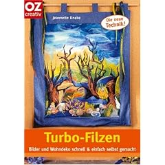 Turbo-Filzen: Bilder und Wohndeko schnell & einfach selbstgemacht