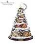 Thomas Kinkade Night Before Christmas Artificial Tabletop Christmas Tree: Christmas Decor by The Bradford Exchange