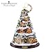 Thomas Kinkade Night Before Christmas Artificial Tabletop Christmas Tree: Christmas Decor by The Bradford Exchange