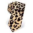 Boy's Leopard Print Silk Tie by Wild Ties in Tan/Taupe