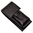 Genuine Leather Shaving Brush Protective/Travel Case