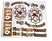 Toy Restore Replacement Decals Fire Firetruck DIY Emergency Ride-on Car Truck