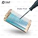 Samsung S7 edge Screen Protector, D&P Full Screen Tempered Glass Screen Protector for S7 edge (Gold frame)