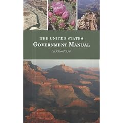 The United States Government Manual, 2008-2009