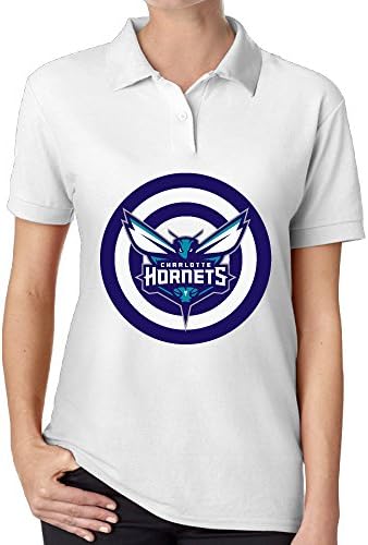 XHAXL Women's Captein America And Charlotte Logo Polo Shirt